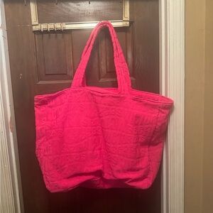 Victoria’s Secret Pink Quilted Weekender Tote Bag